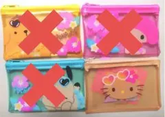 残りわずか　サンリオ　フラットポーチS　サマーバケーション　日焼け　1つ300円のサムネイル