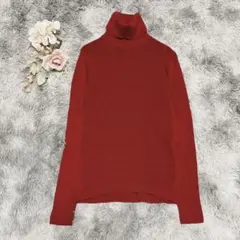 yoshie inaba ヨシエイナバ カシミヤ100% タートルニット 日本製 ヨシエイナバ カシミヤ100% 厚手 タートルネックニット プルオーバー M