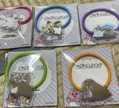 おぱんちゅうさぎ可哀想に　ヘアゴム５個セット