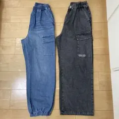 OGGETTO デニム パンツ 2本セット　150