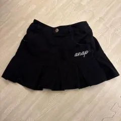 ANAP KIDS ブラックフリルスカート 130
