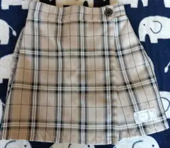 ハーフパンツ　キュロット　半ズボン　130