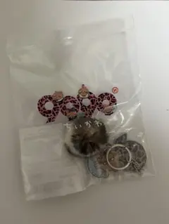 ちいかわ モモンガ　9090コラボ ギャル ファーチャーム キーホルダー
