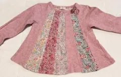 センスオブワンダー　パッチワーク　トレーナー　100