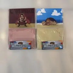 ONE PIECE 一番くじ H賞 デスクアソート 2種セットのサムネイル