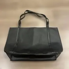 【新品】SHEIN シンプル ブラック トートバッグのサムネイル