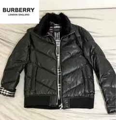 バーバリーブラックレーベル ダウンジャケット