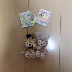 ダッフィー & シェリーメイ ウェディングストラップ