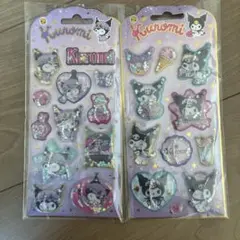 Kuromi ウォーターシールセット 2シート
