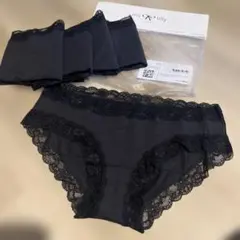 iris & lilly ショーツ 5枚セット ブラック