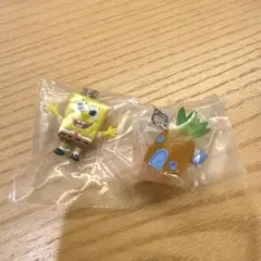 スポンジボブめじるしアクセサリー　スポンジボブA パイナップルハウス