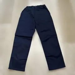 新品未使用☆コムサイズム　紺色シンプルデザイン長パンツ130㎝