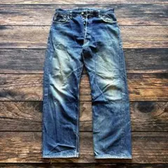 50s FOREMOST W35 L32 ストレートデニム セルビッジ - メルカリ
