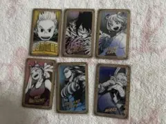 僕のヒーローアカデミア　箔押しクリアカードコレクション　ミリオ　天喰　波動