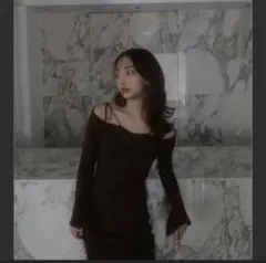 リ値下新品未使用❤️MELT THE LADYロングワンピース&ニットベスト 2025年最新】MELT THE LADY ニットワンピースの人気アイテム