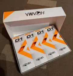 HONMA D1★オレンジゴルフボール