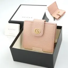 ✨Sランク✨ GUCCI ミニ財布 マーモント プチマーモント ダブルG 赤色