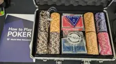 世界のヨコサワ ポーカーセット アルミケース入り オリジナルステッカーセット2種 世界のヨコサワ ポーカーセット｜www.kakeruip.jpカンパニー公式