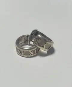 Tiffany & Co. Atlas フープピアス シルバーのサムネイル