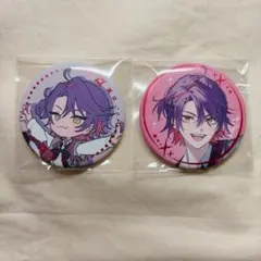 渡会雲雀誕生日グッズ 箔押し缶バッジ＆チェキ風カード 新品未開封