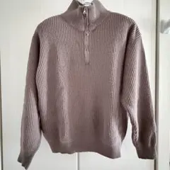 ハーフジップ ニットのサムネイル