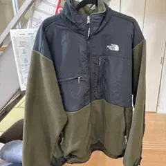THE NORTH FACE フリースジャケット カーキ×ブラック XL