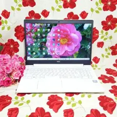 極上美品/薄型LAVIE/Win11/新品SSD256G/メモリ8GB