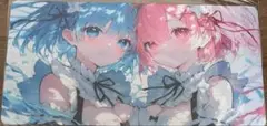 リゼロ　レム　ラム プレイマット　デスクマット　未使用品