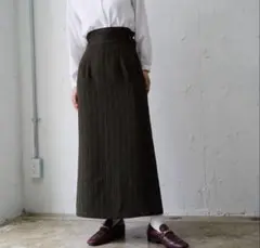 2025年最新】foufou ヘリンボーンセミタイトスカートの人気アイテム