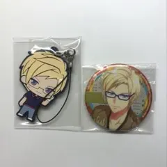 A3! エースリー 秋組 摂津万里 グッズ まとめ 缶バッジ ラバー