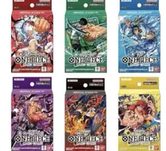 ワンピースカードゲーム スタートデッキ 6種セット ST-31〜ST-36のサムネイル