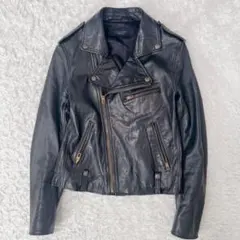 00s goa Leopard lamb leather jacket y2k - メルカリ