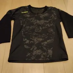 UMBRO 長袖ピステ ブラック カモフラージュ★150