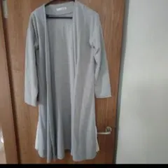 シューラルー グレー ロングカーディガン