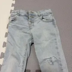 ZARA kidsライトブルーデニムパンツ 104cm