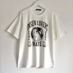 山本寛斎　Kansai Yamamoto 温泉モチーフTシャツ　和柄のサムネイル