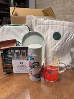 スタバ 福袋 2024 ドリンクチケット、コーヒー豆抜き