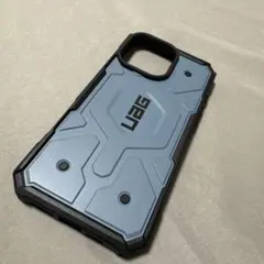 【美品】UAG iPhone12,13,14,15Plus&ProMAX用ブルー