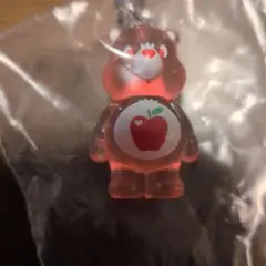 ケアベア クリアマスコットチャーム 赤
