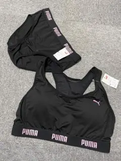 《PUMA》スポーツブラ ショーツ セット　 Lサイズ［pin078］