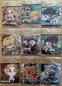 鬼滅の刃ディフォルメシール　ウエハース其ノ四　16枚セット