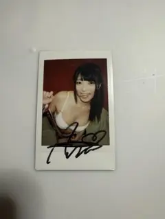 上原亜衣　直筆サイン入りチェキ　AV女優　セクシー女優　年代物　激レアのサムネイル