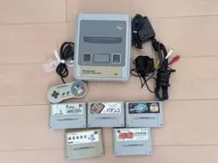 Nintendo スーパーファミコン 本体とソフト付き