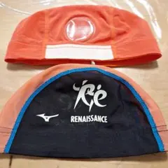 ルネサンス 水泳帽 オレンジのみ