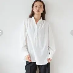 searoomlynn　コットンWASHヘンリーシャツ