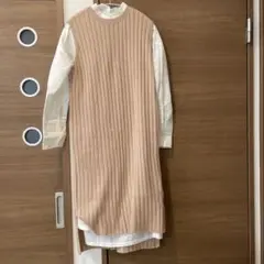 E hyphen world gallery ニットワンピース　2点セット