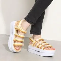 NIKEナイキ　アイコン クラシック サンダル 厚底25cm
