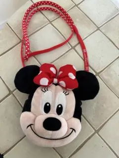 ディズニーミニーマウス　パスケース　コインケース　ポシェット