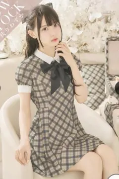 チェック柄キャミワンピース ミシェルマカロン 2025年最新】ミシェルマカロン ワンピース チェック柄の人気