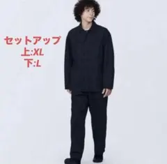 新品 MUJI LABO ポリエステルデニムジャケット XL ムジラボ 無印良品